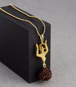 Shiv Rudra Trishul Shivlinga Rudraksha Pendant