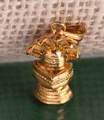 Faith & Trust Gold Plated Sheshnag Pendant