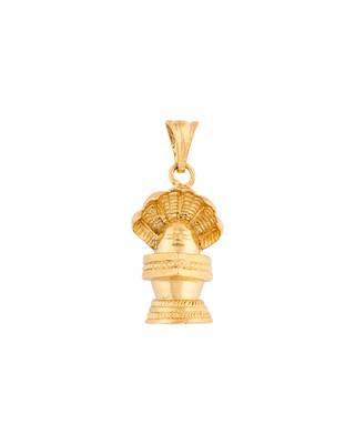 Faith & Trust Gold Plated Sheshnag Pendant 2