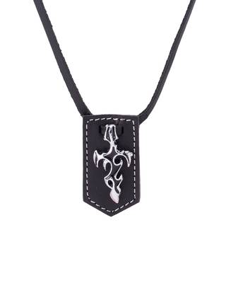 Designer Sword Detailing Pendant With Chain For Men 2
