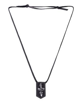 Designer Sword Detailing Pendant With Chain For Men 4