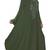 Justkartit Mehendi Color Beads Work Kaftan Style Abaya Burkha With Dupatta