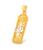 Spiritual Saga Filigree OM Shivling Pendant