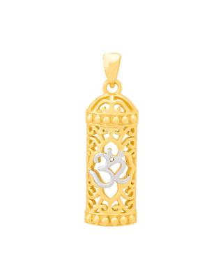 Spiritual Saga Filigree OM Shivling Pendant 2