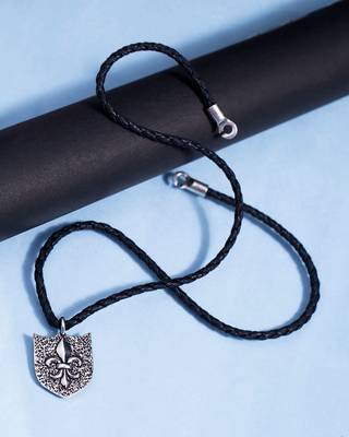 Camp Royale Oxidized Silver Pendant 1