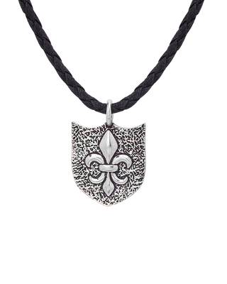 Camp Royale Oxidized Silver Pendant 2