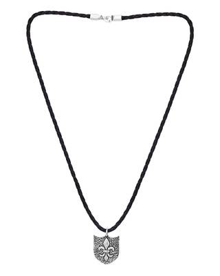 Camp Royale Oxidized Silver Pendant 4