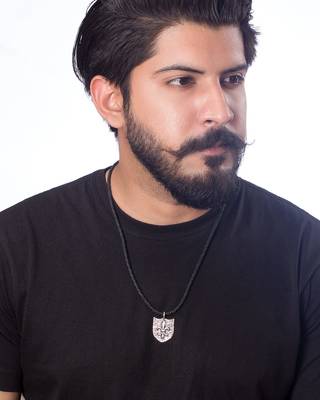 Camp Royale Oxidized Silver Pendant 5