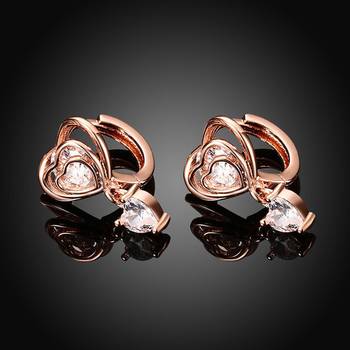 Copper earrings 3