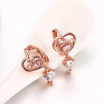 Copper earrings 4