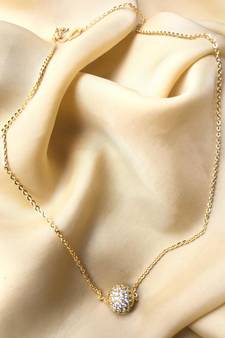 Gold necklaces