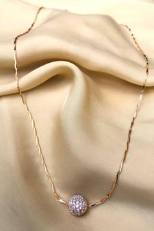 Gold necklaces