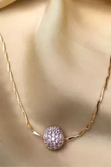 Gold necklaces
