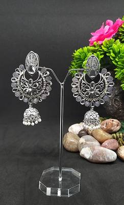 Silver jhumkas 1