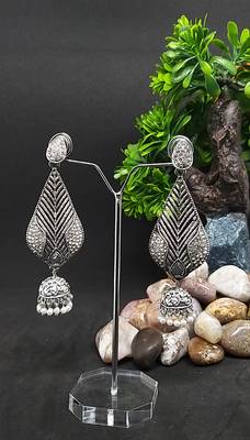 Silver jhumkas 1