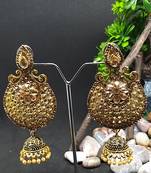 Gold earrings