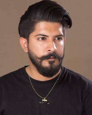Dare by Voylla Horn Designer Pendant With Chain For Men 5