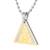 Dual Tone Sai Baba Pendant With Chain Combo