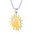 Dual Tone Sai Baba Pendant With Chain Combo