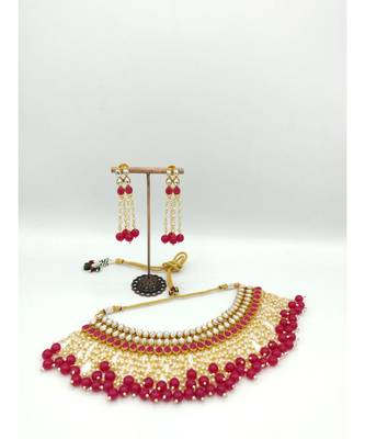 red kundan necklace sets 3