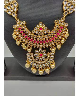 White Beaded Jewellery Necklace Sets 2