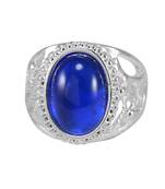 Blue Crystal Rings