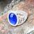 Blue Crystal Rings