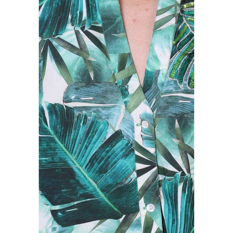 Women Viscose Printed A Line Dress