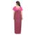 Pink colour Floral Design Printed Square Neck Cotton Nighty For Ladies Nightwear Women Night Gown(L Size)