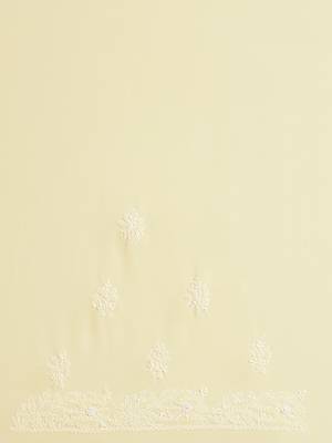 Ada Hand Embroidered Beige Georgette Saree With Blouse - A191557 5