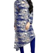 Justkartit Rayon Soft Cotton Printed Kurti For Women