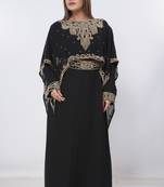 Dubai Kaftan Women Dress Long Gown Farasha Morocco Wear