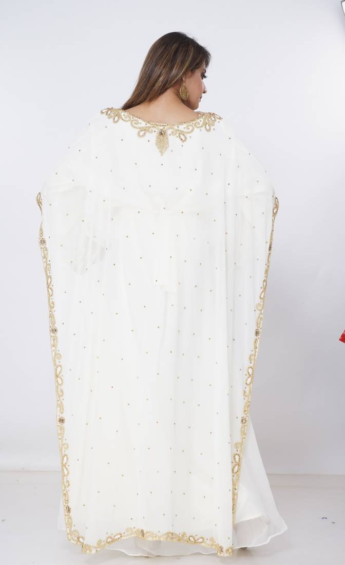 Dubai Kaftan Women Dress Long Gown Farasha Morocco Wear