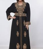 Dubai Kaftan Women Dress Long Gown Farasha Morocco Wear