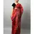 The beautiful Baluchari weave looks absolutely stunning in this maroon avatar