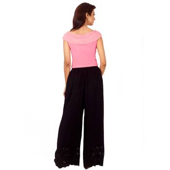Pink Colour Cotton Spandex Free Size Blouse for Women. 4