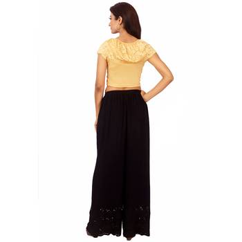 Beige Colour Cotton Spandex Free Size Blouse for Women. 5