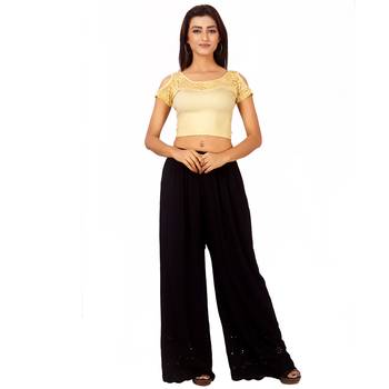 Beige Colour Cotton Spandex Free Size Blouse for Women. 4