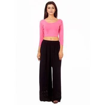 Pink Colour Cotton Spandex Free Size Blouse for Women. 4