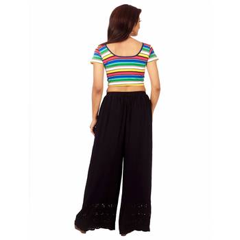 multicolor Colour Cotton Spandex Free Size Blouse for Women. 5