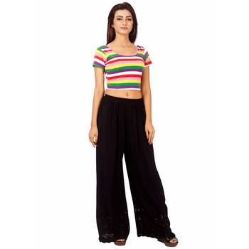 multicolor Colour Cotton Spandex Free Size Blouse for Women. 4