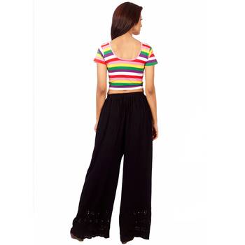 multicolor Colour Cotton Spandex Free Size Blouse for Women. 5