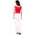 Red Colour Cotton Spandex Free Size Blouse for Women.