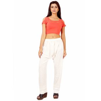 Peach Colour Cotton Spandex Free Size Blouse for Women. 4