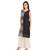 Black Rayon STRAIGHT Women LONG KURTA
