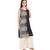 Black Rayon STRAIGHT Women LONG KURTA