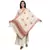 Red & Multicolour Viscose Rayon Woven Design Geometric Shawl