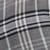 Grey & Black Viscose Rayon Woven Design Checked square Scarf