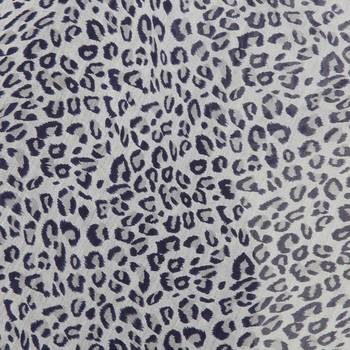 Anekaant Grey & Navy Cotton Floral Geometric Printed Stole 5