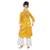 Gold Slik Embroidered Pallazzo Suit Top And Bottom